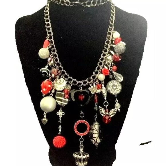 ART BY AMY LABBE New Gorgeous Necklace 13” long - Picture 5 of 15